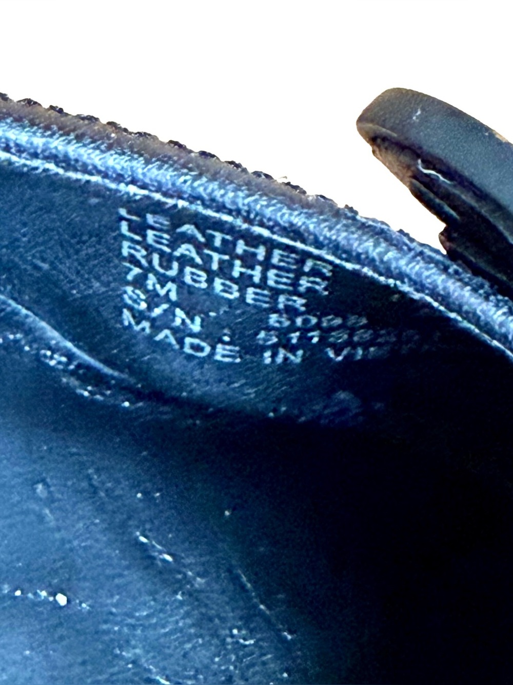 Tory Burch Minnie Travel Ballet Flats Black Leather Logo Size 7 - Picture 12 of 12